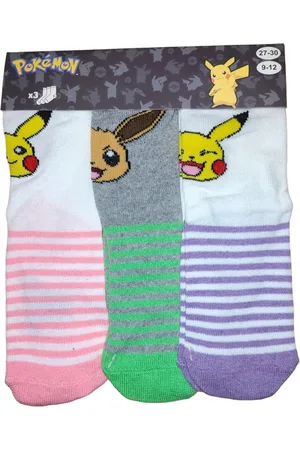 Pokemon Sokken Pokemon - 3 paar - meisjes - maat 23/26