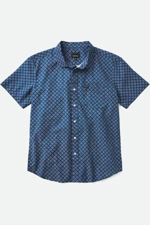 Brixton CHARTER PRINT S/S WVN Heren T-shirt