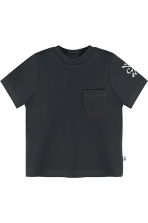 Ducky Beau Shortsleeve - Baby Shirt - Grijs - Jongens