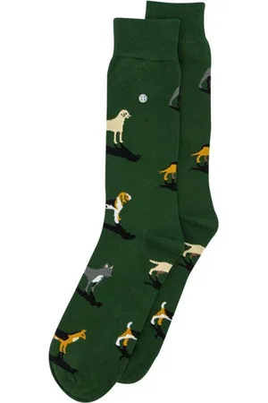 Alfredo Gonzales Dogs Sokken AG-Sk-DOG-01 118 Army/Brown/Black XS(35-37)