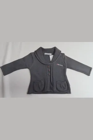 Merkloos Gilet - Meisje - Fijn gebreid - - 3 maand 62