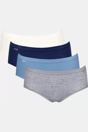Sloggi Basic+ Midi 4 pak Dames Onderbroek - Veelkleurig 17