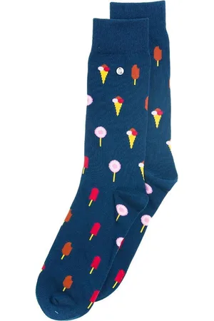 Alfredo Gonzales Unisex sokken ice pops donkerblauw