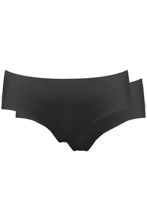 MAGIC Bodyfashion Dream Invisibles Hipster (2-Pack) Zwart Vrouwen