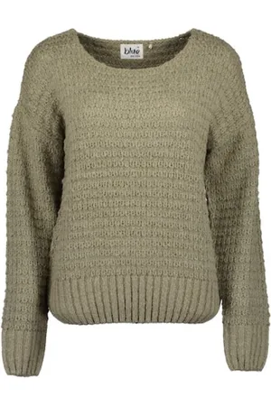 Blue Seven Dames trui - gebreide trui ronde hals - 247856 - - maat 38
