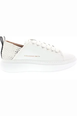 Alexander Smith Dames Sneakers Wembley White Silver