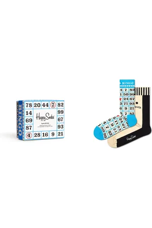Happy Socks 2-Pack BINGO Feeling Lucky Socks Gift Set - maat 36-40