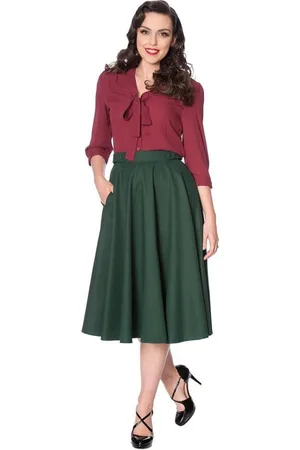 Dancing Days PERFECT PUSSYBOW Blouse - XS - rood