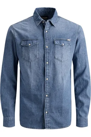 JACK & JONES JACK&JONES ESSENTIALS JJESHERIDAN SHIRT L/S NOOS Heren Overhemd