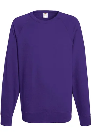 Fruit Of The Loom Sweater Raglan Sweat Ronde Hals maat L
