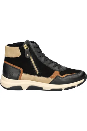 Remonte Dames hoge sneaker - multi