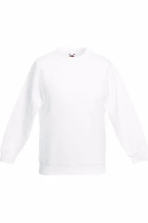 Fruit Of The Loom Basic sweater voor kinderen - jongens - - katoenmix 170/176