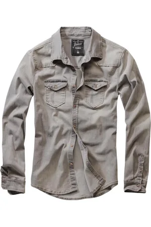 Brandit Urban Classics Overhemd -M- Riley Denim