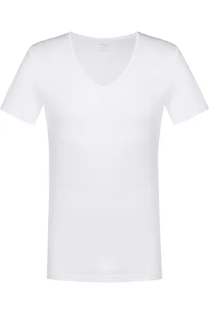 Mey Casual Cotton - - Herenshirt met ronde hals Serie Casual Cotton