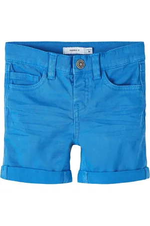 NAME IT Bermuda jongens - blauw - NMMsofus - maat 86