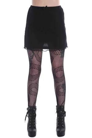 Banned Retro Chibi Mesh Korte rok - L