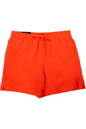Tommy Hilfiger Medium Drawstring Heren Zwembroek - Daring Scarlet