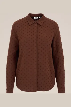 WE Fashion Dames blouse met structuur