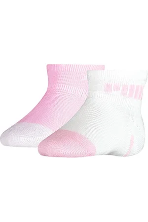PUMA Baby baby 2P sokken mini cats lifestyle roze & wit