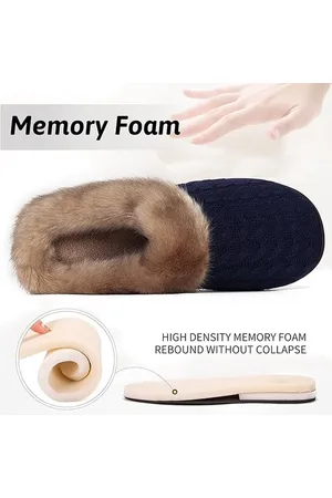 Merkloos Warm winter slippers -Dunlop women