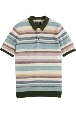 Scotch&Soda Structure Knitted Polo Heren