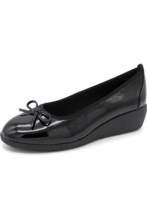 Jana Dames Ballerina - 22162-018 Lak - Wijdte H
