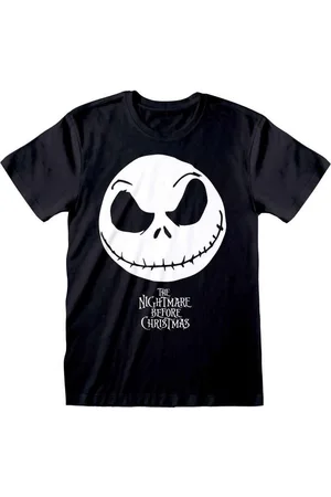The Nightmare Before Christmas Jack Face & Logo Unisex T-Shirt