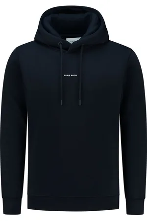 Pure Path Essential Logo Hoodie Truien & Vesten Heren - Sweater - Hoodie - Vest-