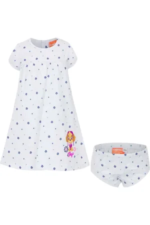 Nickelodeon Paw Patrol baby jurkje blauw/wit maat 74