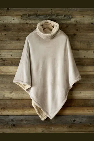 De Witte Lietaer Poncho - Effen Polyester - One size - - 228405-one size
