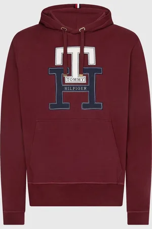 Tommy Hilfiger Hooded Sweater Deep Rouge (MW0MW28187 - VLP)
