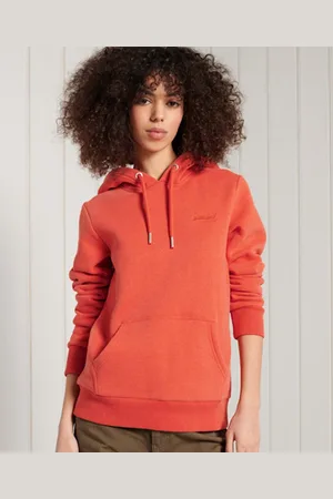 Superdry Dames Trui Klassieke Orange Label hoodie