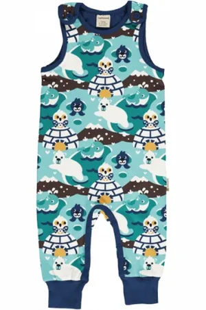 Maxomorra Playsuit ARCTIC WORLD 74/80