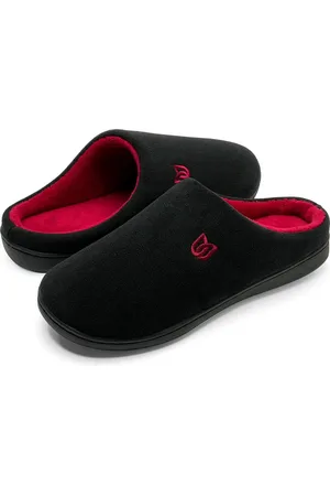 Merkloos Pantoffels voor dames en heren, van memory-katoen, voor binnen en buiten, in de herfst en winter