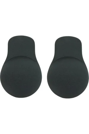 Bye Bra Stoffen Pull-Up Beha, Zelfklevende Pull-Up Beha, Plakbeha, Herbruikbare Zelfklevende nippel cover, , XL