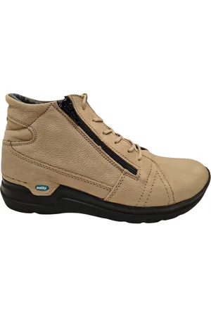 Wolky Veterschoenen Why safari nubuck Dames Veterschoenen - Wit - 41