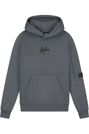 Malelions Hoodie cargo - Donker grijs