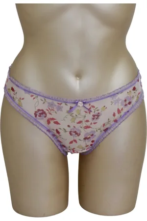 Freya Yasmin - String - met mooie pastelkleuren en lila afwerking - maat XS / 34