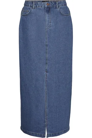 VERO MODA VMJUST HR ANKLE DENIM SKIRT VI3405 - Dames - Rokken