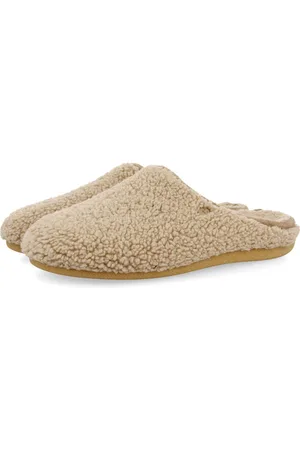 HOT POTATOES 92093 Sloffen Dames - Taupe