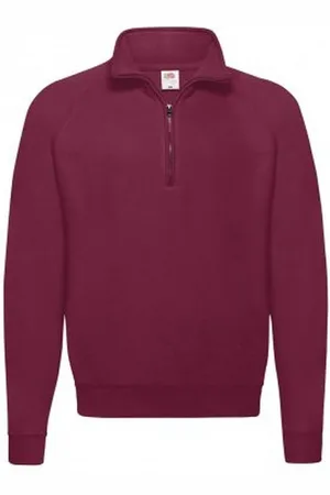 Fruit Of The Loom Volwassenen Unisex klassiek sweatshirt met ritssluiting