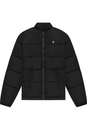 Lyle & Scott Winterjas puffer met capuchon - Z865 Jet