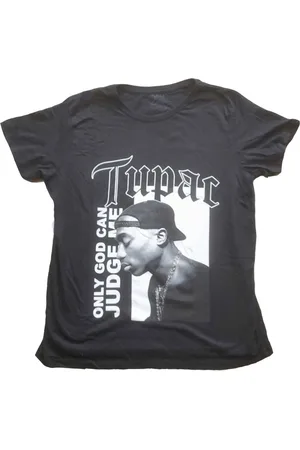 2Pac Tupac - Only God Text Dames T-shirt - XL