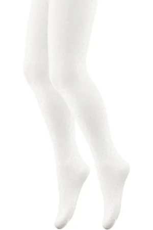 Merkloos Panty meisjes met ruitjes patroon-