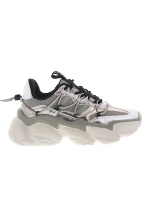 Steve Madden Dames Sneakers Spectator Pew/gold