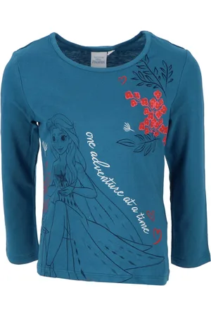 Disney Frozen Meisjes T-shirt lange Mouw One Adventure at a time