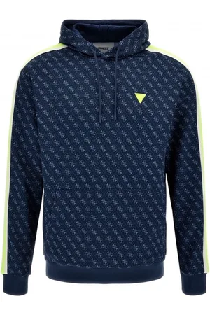 Guess Hooded Sweatshirt - Heren - Blauw, S