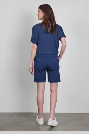 DIDI Dames Loose tee Flow in dark blue maat 40