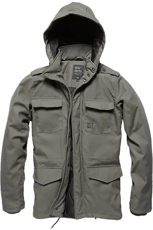 Vintage industries Winterjacke Darren Parka Grey-XL