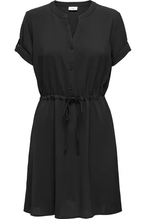 JDY PIPER S/S SHORT STRING DRESS WVN DIA Dames Jurk
